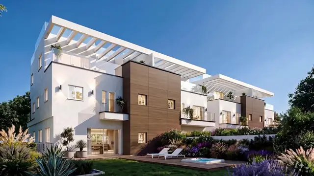 הגינה והחזית האחורית